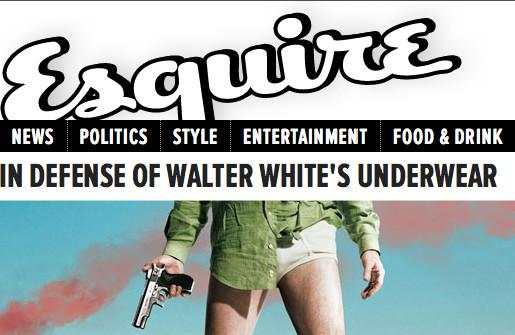 IN DEFENSE OF WALTER WHITE’S UNDERWEAR