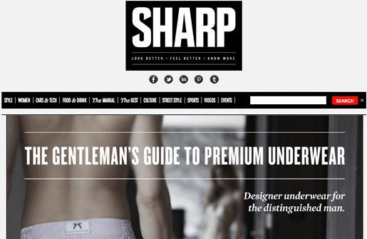 Sharp - Gents Guide To Premium Uunderwear