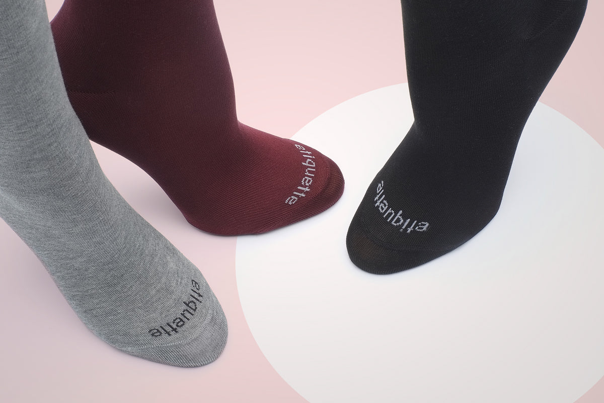 women's classic lightweight socks and classic socks for women – Etiquette Clothiers