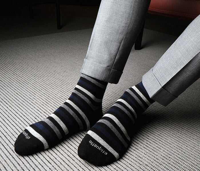 Best mens socks and novelty luxury socks for men in rich colors and patterns - Made in Italy by etiquette clothiers