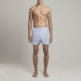 Mens Underwear - Men's Boxer Shorts - Light Blue⎪Etiquette Clothiers