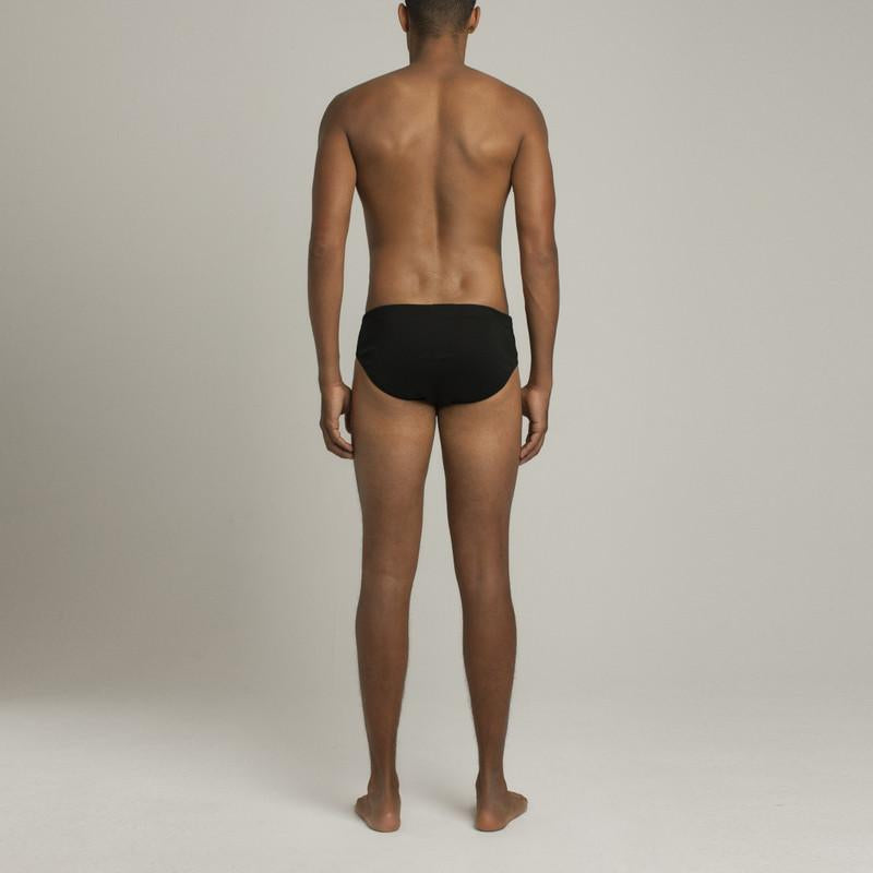 Mens Underwear - Men's Astor Briefs - Black⎪Etiquette Clothiers