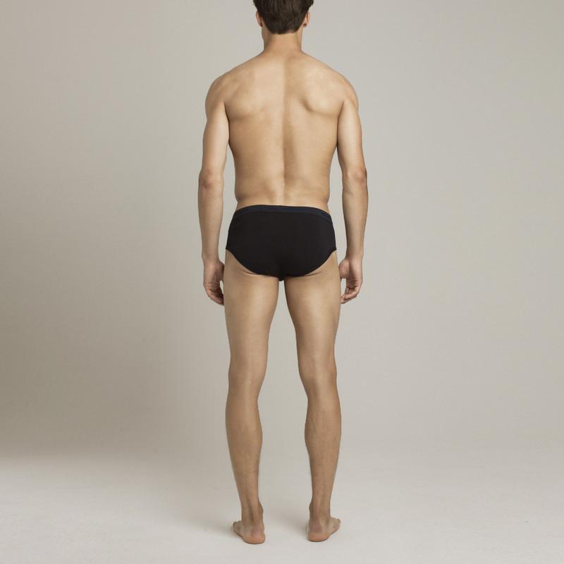 Mens Underwear - Men's Astor Briefs - Dark Blue⎪Etiquette Clothiers