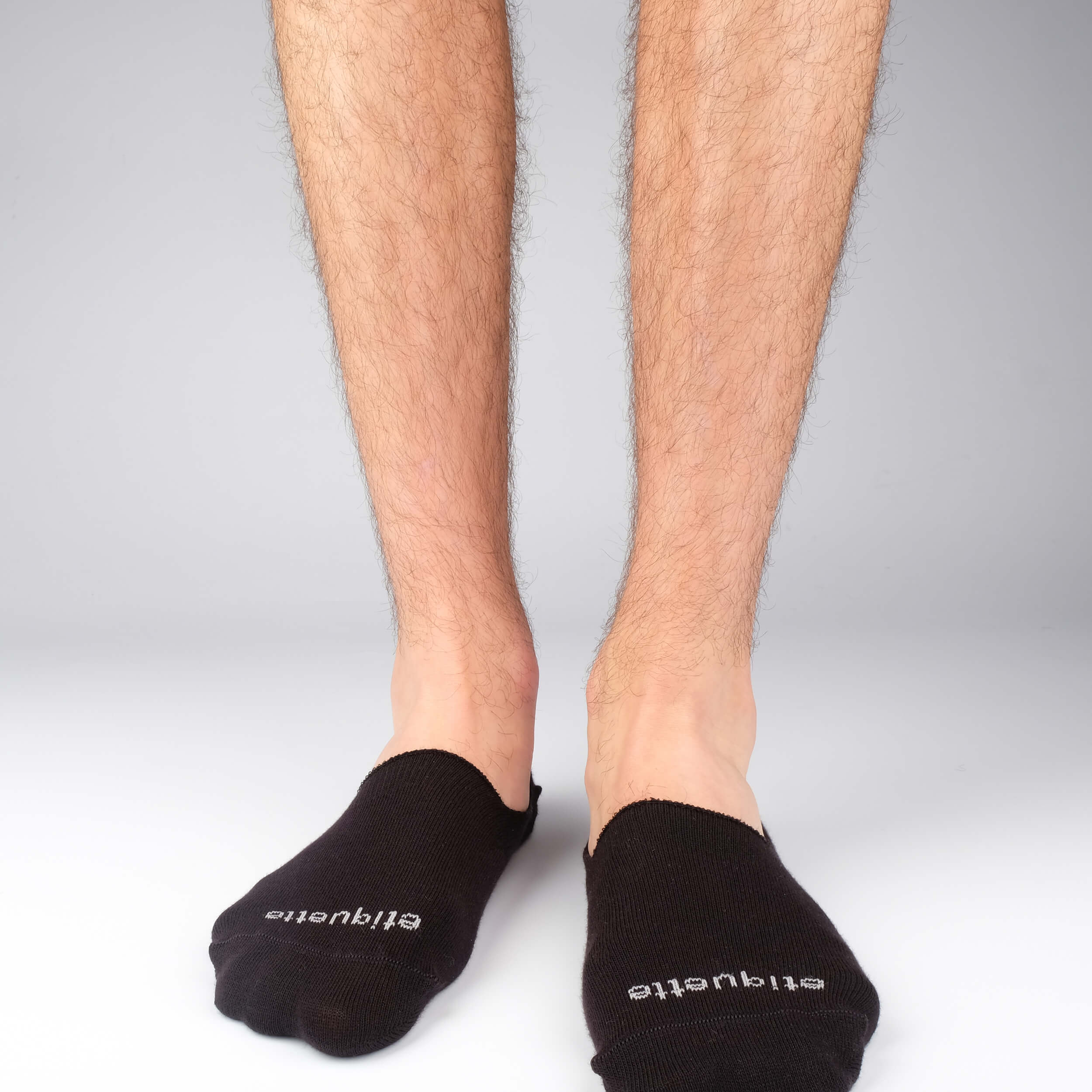 Mens Socks - Men's No Show Socks - Black⎪Etiquette Clothiers