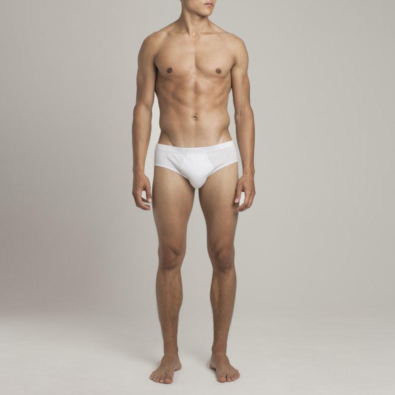 Mens Underwear - The Fifth Men's Briefs - White⎪Etiquette Clothiers