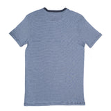 Mens Underwear - Men's Lafayette Short Sleeve Henley - Blue⎪Etiquette Clothiers