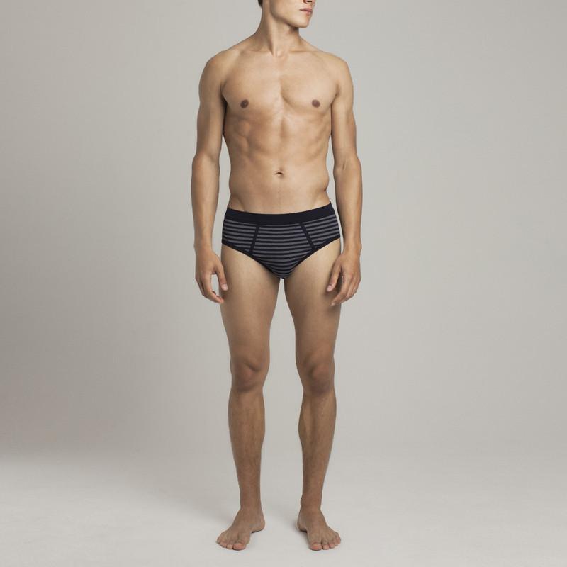 Mens Underwear - Men's Prince Briefs - Dark Blue⎪Etiquette Clothiers