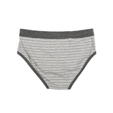 Mens Underwear - Men's Prince Briefs - Grey⎪Etiquette Clothiers