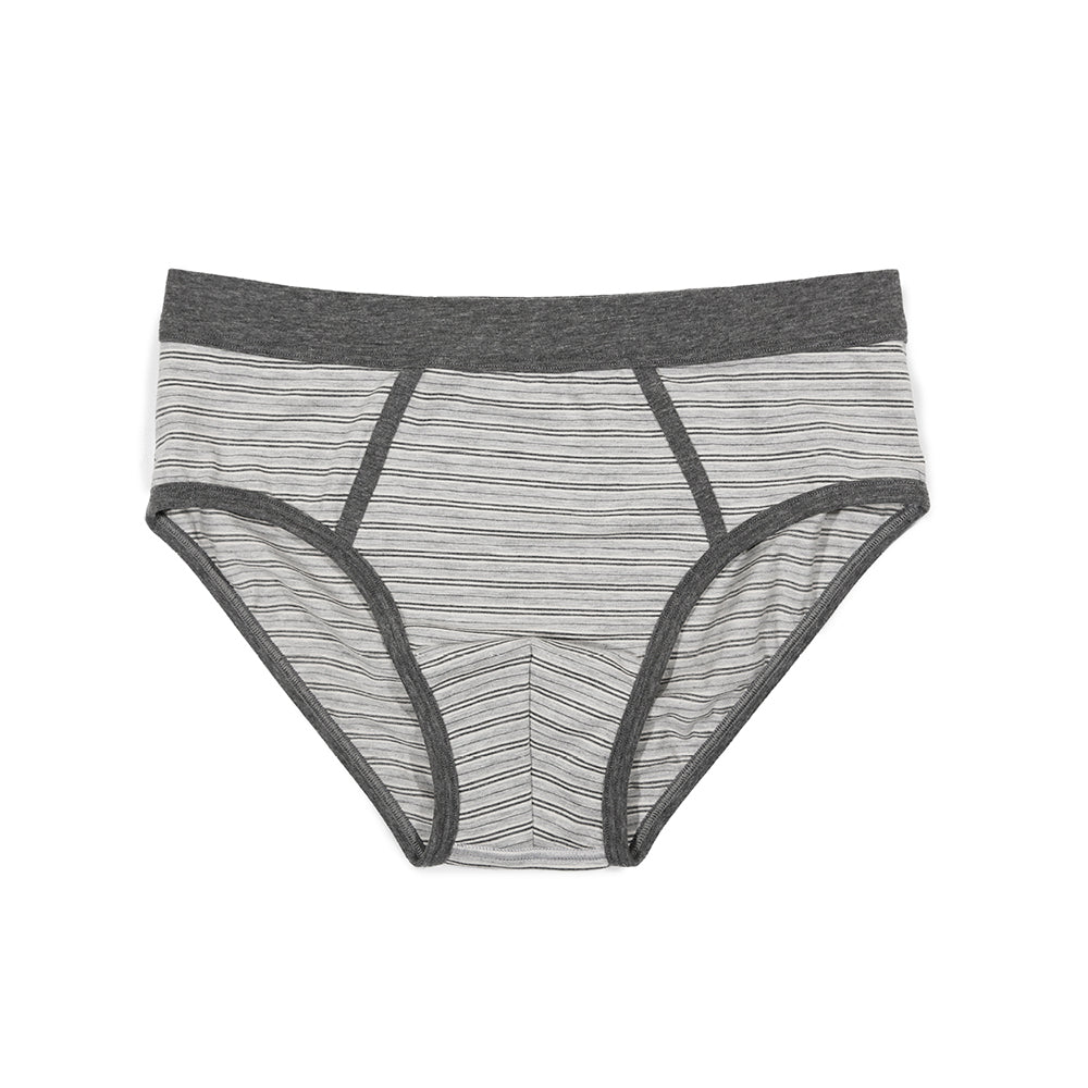 Mens Underwear - Men's Prince Briefs - Grey⎪Etiquette Clothiers