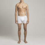 Mens Underwear - The Fifth Men's Trunks - White⎪Etiquette Clothiers