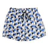 Mens Loungewear - Men's Corsaro Swim Trunk Palms - Grey⎪Etiquette Clothiers