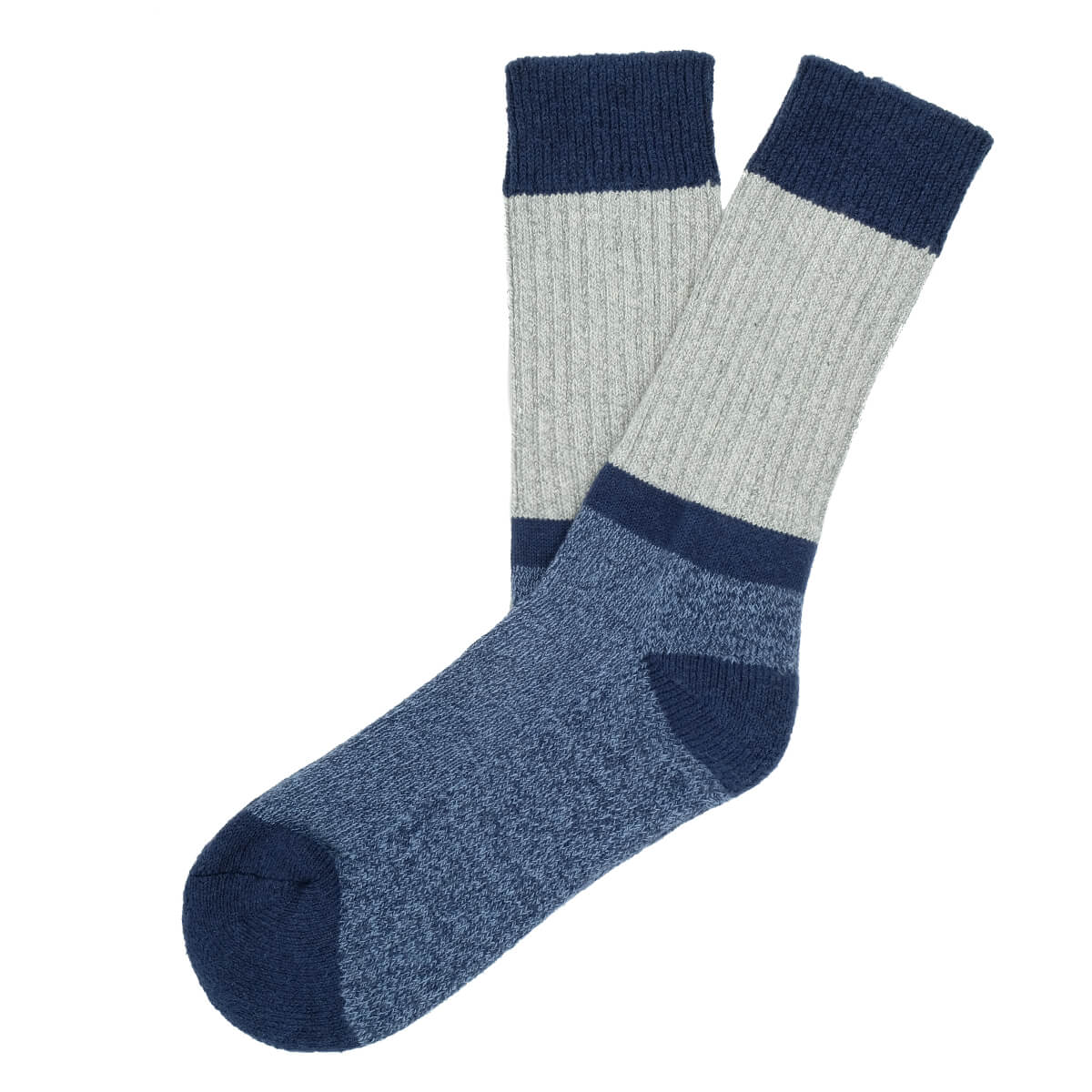 Mens Socks - Get The Boot Duo Men's Socks - Blue⎪Etiquette Clothiers