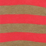 Womens Socks - Rugby Stripes Women's Socks - Brown⎪Etiquette Clothiers