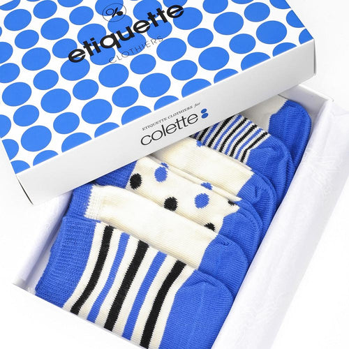 Etiquette x Colette Baby Socks Gift Box  - Alt view