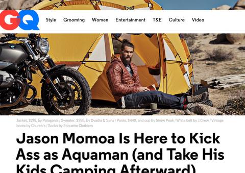 GQ - Jason Momoa Is Here To Kick Ass