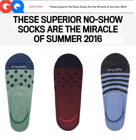 GQ - Superior No-Show Socks