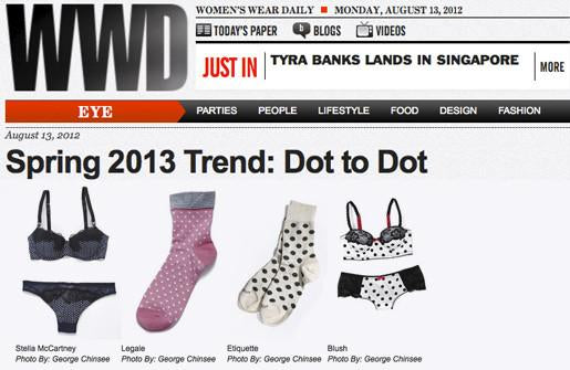 WWD ON THE DOT