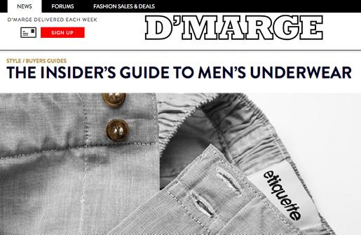 D’Marge - Insider's Guide To Men's Underwear