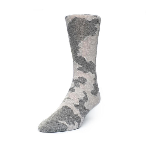 Cashmere x Merino Camo Men's Socks  - Alt view