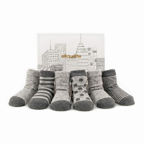 Streets of NY Baby Socks Gift Box 