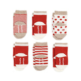 Baby Socks - Classic Earth Baby Socks Gift Box - Red⎪Etiquette Clothiers