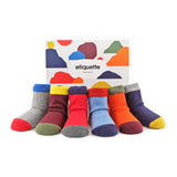 Baby Socks - Solid As A Rock Baby Socks Gift Box - Multi⎪Etiquette Clothiers