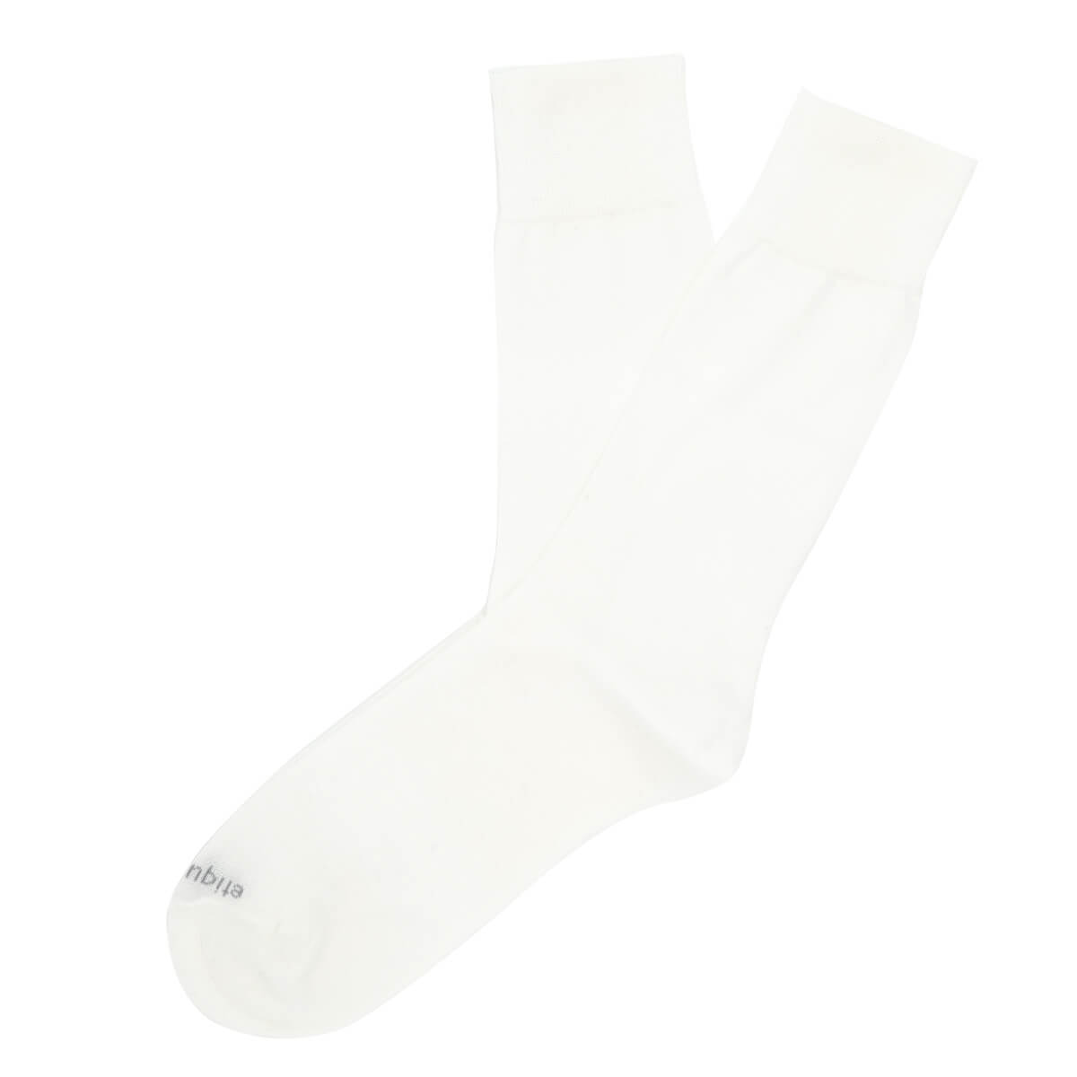 Mens Socks - Basic Luxuries Men's Socks - Ecru⎪Etiquette Clothiers