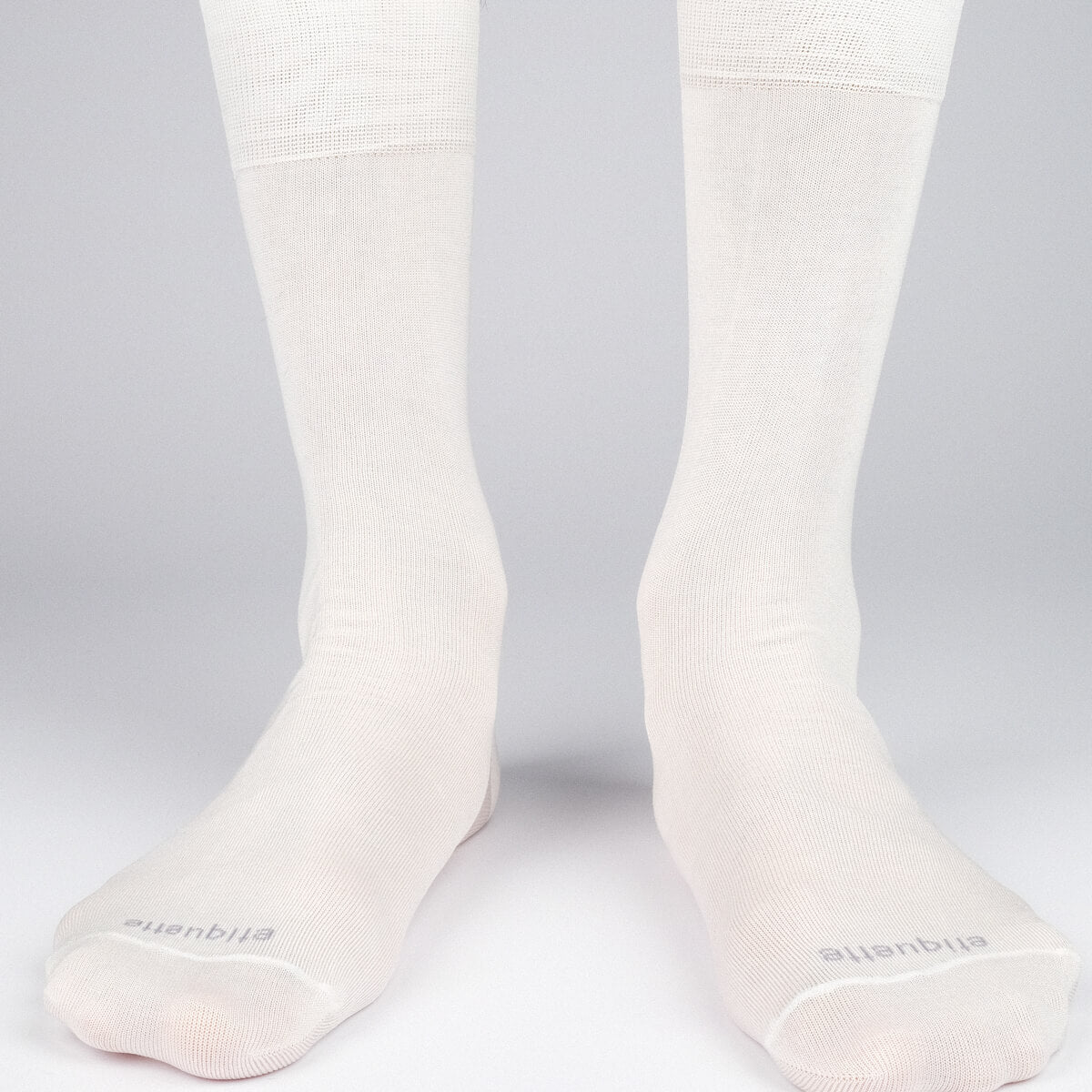 Mens Socks - Basic Luxuries Men's Socks - Ecru⎪Etiquette Clothiers