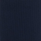 Mens Socks - Basic Luxuries Knee High Ribbed Men's Socks - Dark Blue⎪Etiquette Clothiers