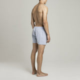 Mens Underwear - Men's Boxer Shorts - Light Blue⎪Etiquette Clothiers