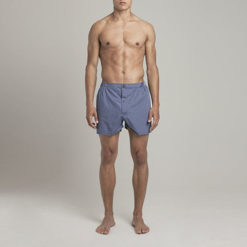 Men's Boxer Shorts Checker  - Alt view