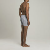Mens Underwear - Men's Boxer Shorts Checker - Navy Grey⎪Etiquette Clothiers