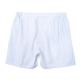 Mens Underwear - Men's Boxer Shorts Fine Lines - Blue⎪Etiquette Clothiers