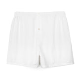 Mens Underwear - Men's Boxer Shorts - Snow White⎪Etiquette Clothiers