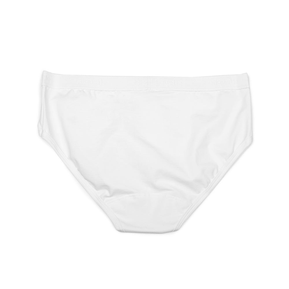 Mens Underwear - Men's Astor Briefs - White⎪Etiquette Clothiers