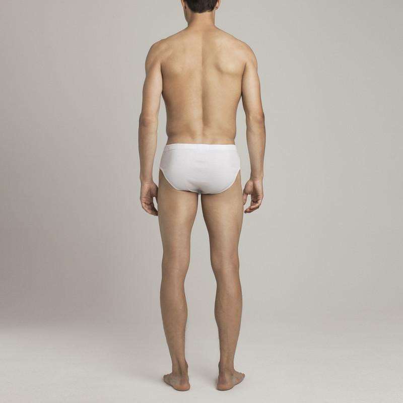 Mens Underwear - Men's Astor Briefs - White⎪Etiquette Clothiers