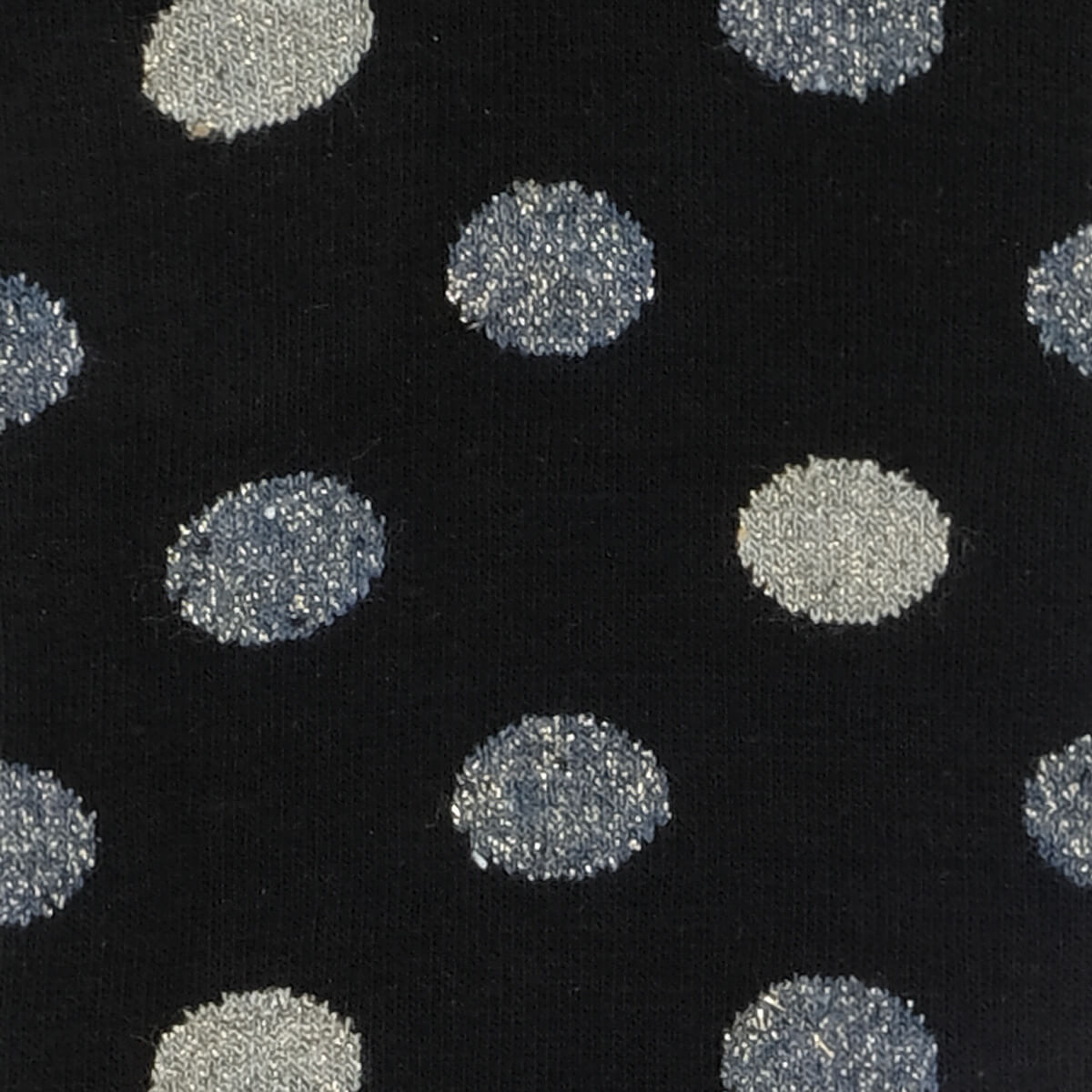 Mens Socks - Beat It Metallic Dots Men's Socks - Black⎪Etiquette Clothiers