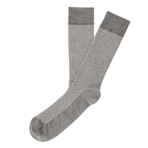 Herringbone Blocks Men's Socks 