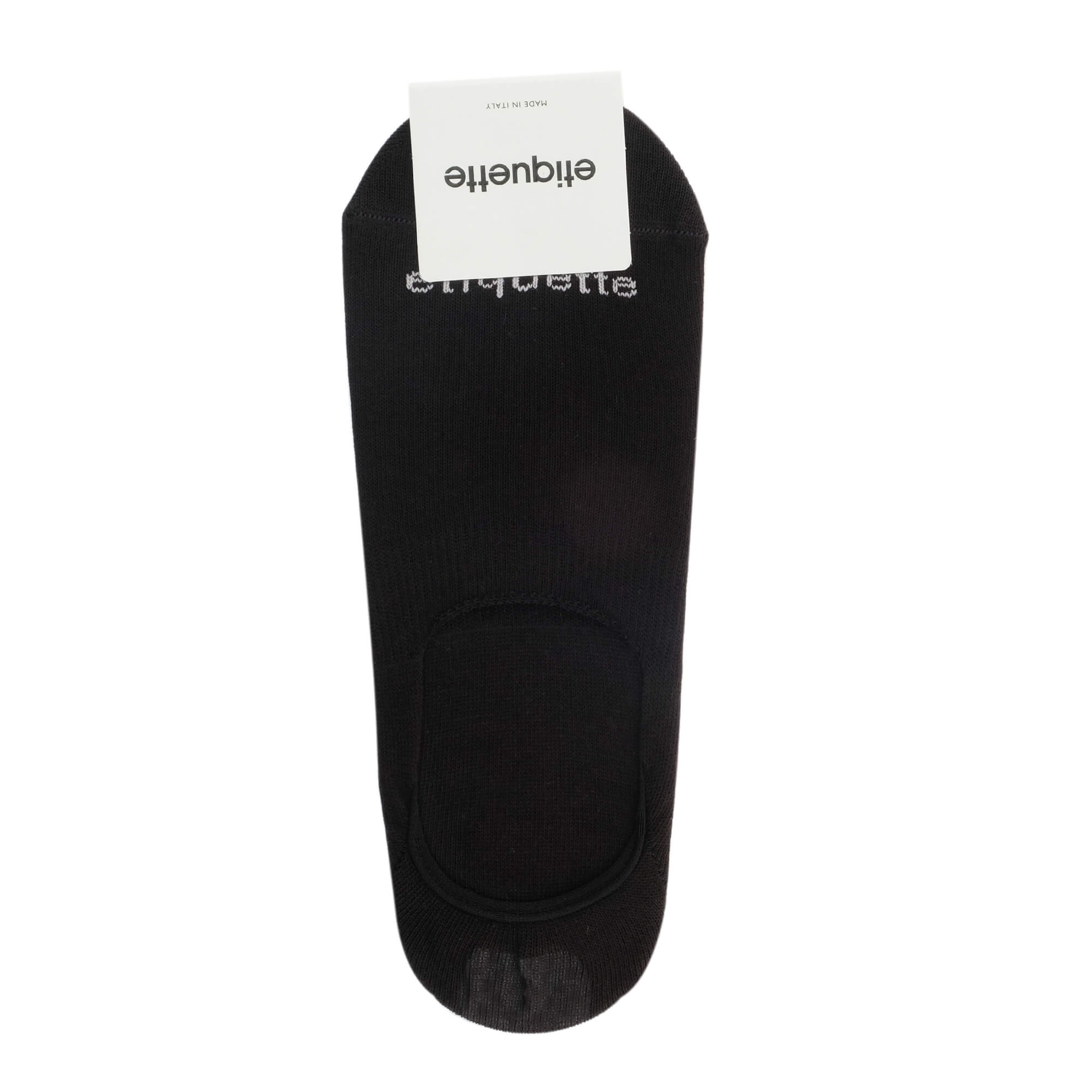 Mens Socks - Men's No Show Socks - Black⎪Etiquette Clothiers