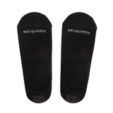 Mens Socks - Men's No Show Socks - Black⎪Etiquette Clothiers