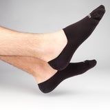 Mens Socks - Men's No Show Socks - Black⎪Etiquette Clothiers