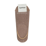 Mens Socks - Men's No Show Socks - Brown⎪Etiquette Clothiers