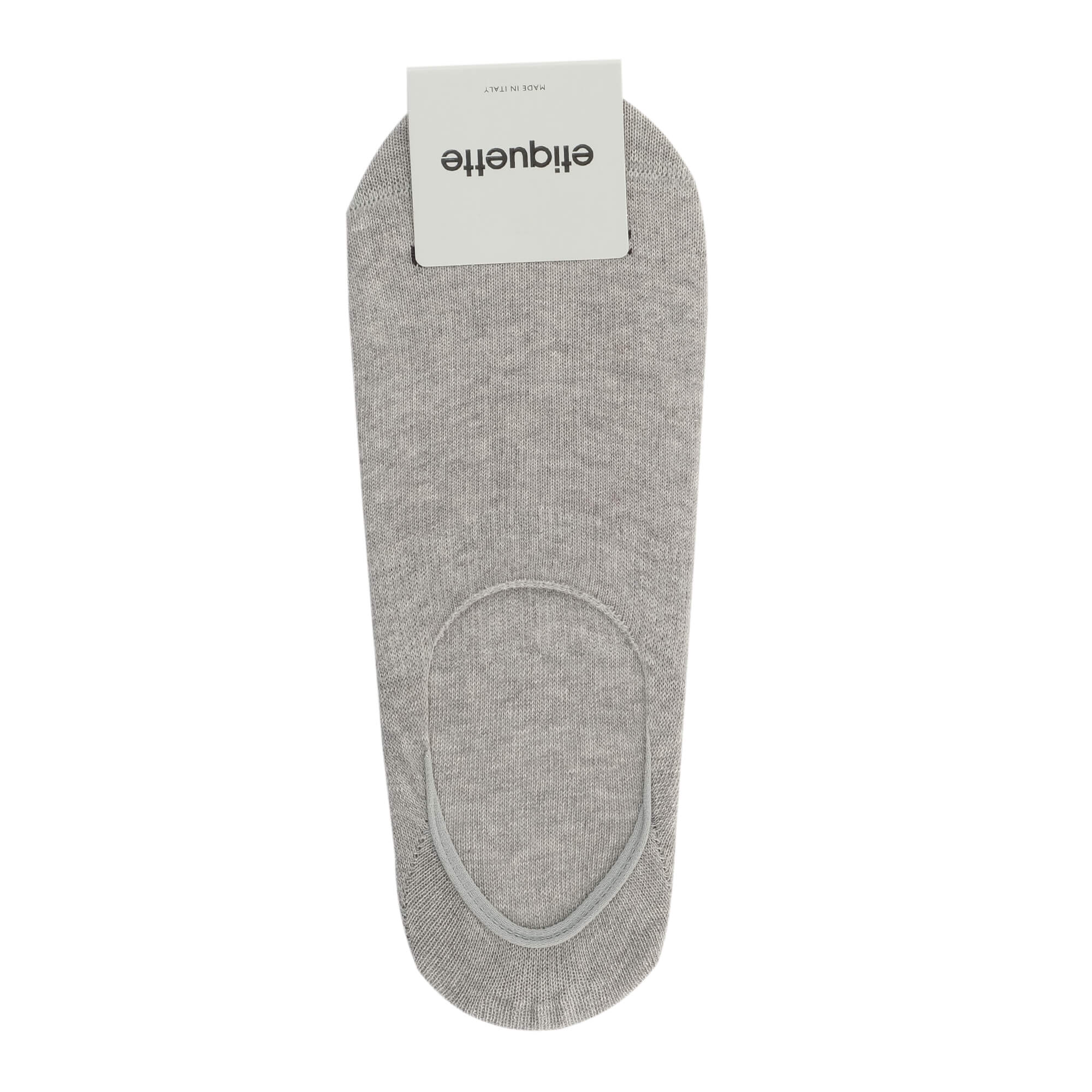 Mens Socks - Men's No Show Socks - Grey⎪Etiquette Clothiers