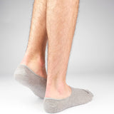 Mens Socks - Men's No Show Socks - Grey⎪Etiquette Clothiers