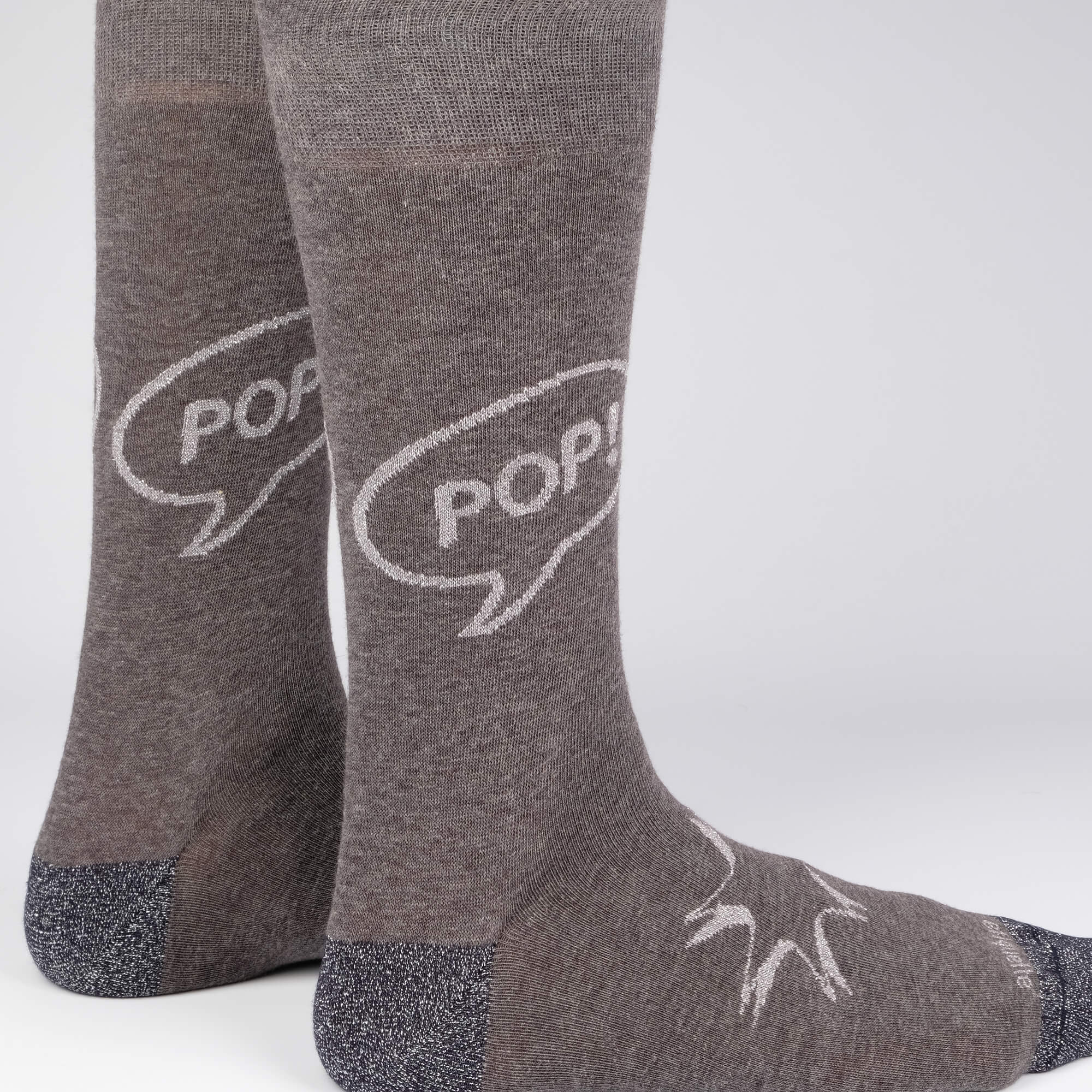 Mens Socks - Popist Men's Socks - Dark Grey⎪Etiquette Clothiers