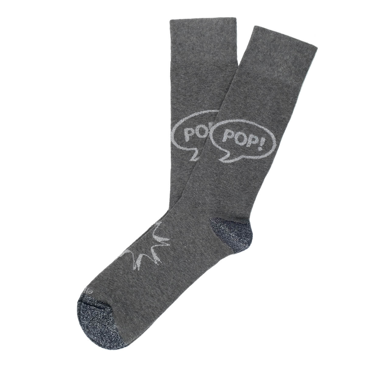 Mens Socks - Popist Men's Socks - Dark Grey⎪Etiquette Clothiers