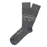 Mens Socks - Popist Men's Socks - Dark Grey⎪Etiquette Clothiers