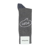 Mens Socks - Popist Men's Socks - Dark Grey⎪Etiquette Clothiers