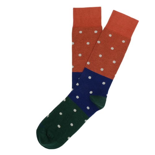 Tri Polka Men's Socks 