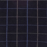 Mens Socks - Windowpane Men's Socks - Blue⎪Etiquette Clothiers